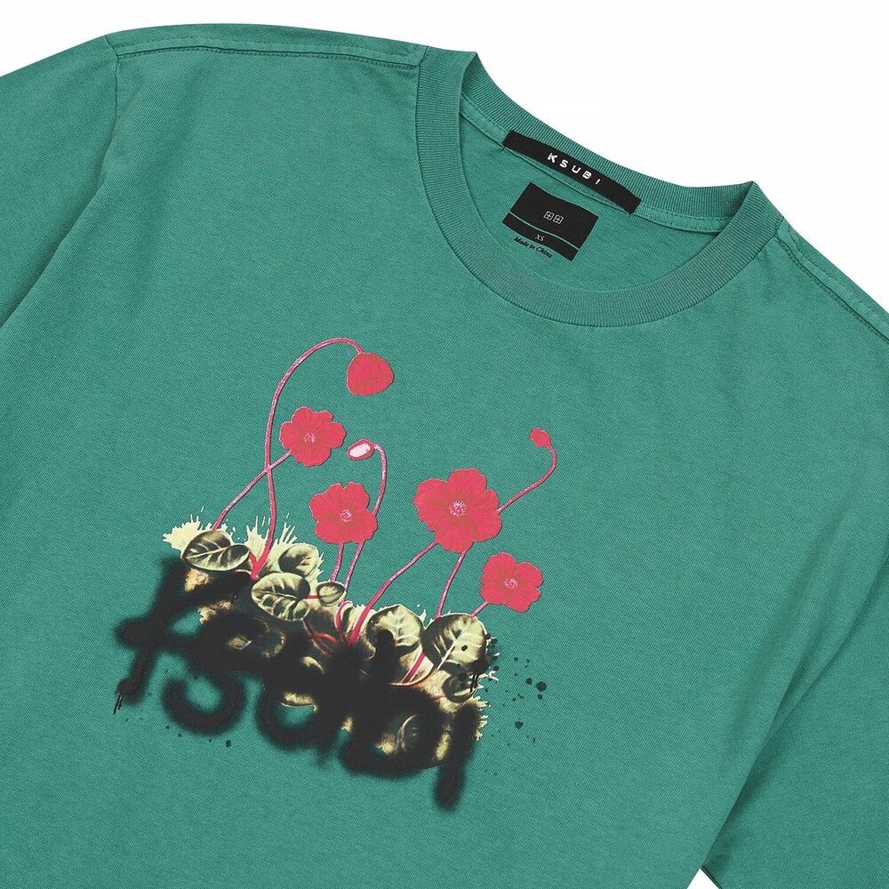 KSUBI GRASS CUTTER BIGGIE SS TEE GREEN OUT T-SHIRT NWT SIZE LARGE SIZE L - Picture 4 of 4